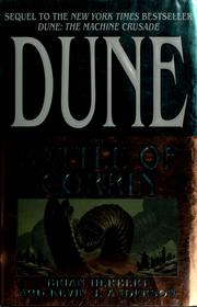 Dune : The Battle of Corrin  Cover Image