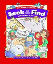 Seek & find learning book  Cover Image