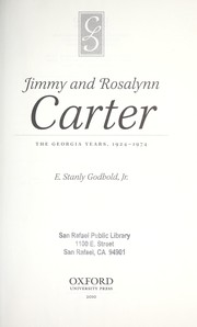Jimmy and Rosalynn Carter : the Georgia years, 1924-1974  Cover Image