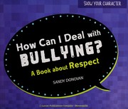 How can I deal with bullying? : a book about respect  Cover Image