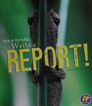 Pick a picture, write a report!  Cover Image