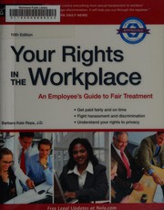 Your rights in the workplace  Cover Image