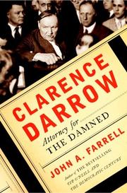 Clarence Darrow : attorney for the damned  Cover Image