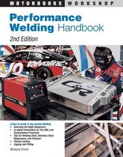 Performance welding  Cover Image