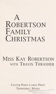 A Robertson family Christmas Cover Image