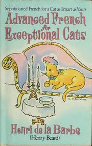 Advanced French for exceptional cats : sophisticated French for a cat as smart as yours  Cover Image