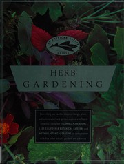 Herb gardening  Cover Image