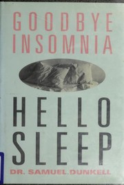 Goodbye insomnia, hello sleep  Cover Image