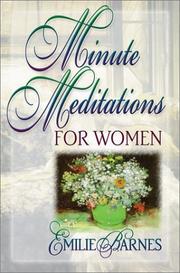 Minute meditations for women  Cover Image