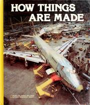 How things are made. Cover Image