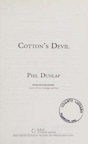 Cotton's devil : a Sheriff Cotton Burke western [large print]  Cover Image