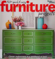 150+ quick & easy furniture projects  Cover Image