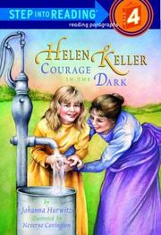 Helen Keller : courage in the dark  Cover Image