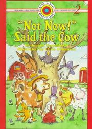 "Not now!" said the cow Book cover