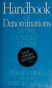 Handbook of denominations in the United States  Cover Image