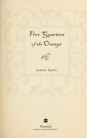 Five quarters of the orange  Cover Image