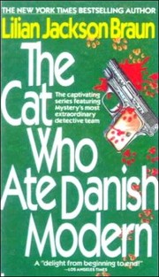 The cat who ate Danish modern Cover Image