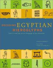 Decoding Egyptian hieroglyphs : how to read the secret language of the pharaohs  Cover Image