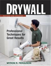 Drywall : professional techniques for great results  Cover Image