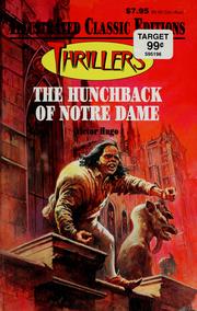 The hunchback of Notre Dame  Cover Image