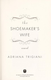 The shoemaker's wife : a novel  Cover Image