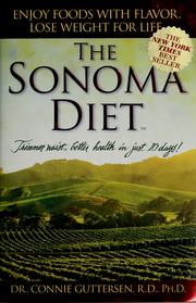 The Sonoma diet : trimmer waist, better health in just 10 days!  Cover Image