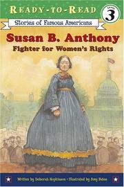 Susan B. Anthony : fighter for women's rights  Cover Image