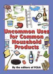 Uncommon uses for common household products  Cover Image