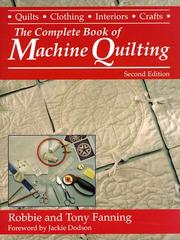 The complete book of machine quilting  Cover Image