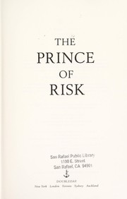 The Prince of Risk : [a novel]  Cover Image