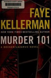 Murder 101 : a Decker/Lazarus novel  Cover Image