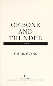 Of bone and thunder : a novel  Cover Image