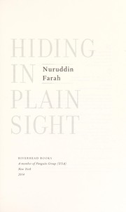 Hiding in plain sight : a novel  Cover Image