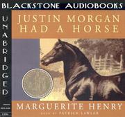 Justin Morgan had a horse Cover Image