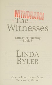 The witnesses Cover Image