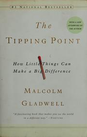 The tipping point : how little things can make a big difference  Cover Image