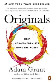 Originals : how non-conformists move the world  Cover Image