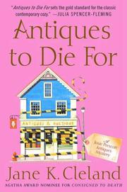 Antiques to die for  Cover Image