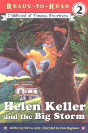 Helen Keller and the big storm  Cover Image