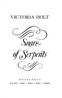 Snare of serpents  Cover Image