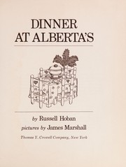 Dinner at Alberta's  Cover Image