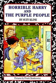 Horrible Harry and the Purple People  Cover Image