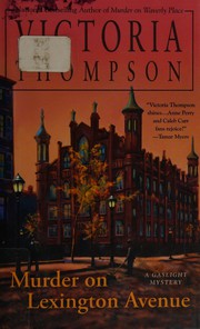 Murder on Lexington Avenue : a gaslight mystery  Cover Image