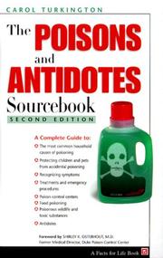 The poisons and antidotes sourcebook  Cover Image