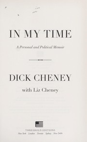 In my time : a personal and political memoir  Cover Image