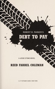 Robert B. Parker's debt to pay  Cover Image