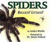 Spiders : biggest! littlest!  Cover Image