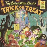 The Berenstain Bears trick or treat Book cover