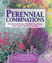 Perennial combinations : stunning combinations that make your garden look fantastic right from the start  Cover Image