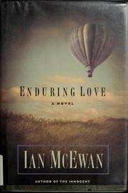 Enduring love : a novel  Cover Image